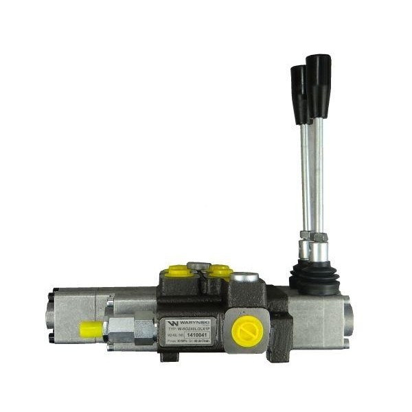 Rozdzielacz hydrauliczny 2-sekcyjny max ROZ40L/2X1P | Exvi