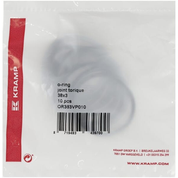 Pierścień uszczelniający o-ring 38x3 mm OR383VP010 | Exvi