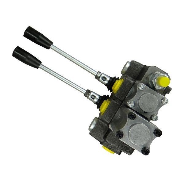 Rozdzielacz hydrauliczny 2-sekcyjny max ROZ40L/2X1P | Exvi