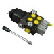 Rozdzielacz hydrauliczny 2-sekcyjny max ROZ40L/2J | Exvi