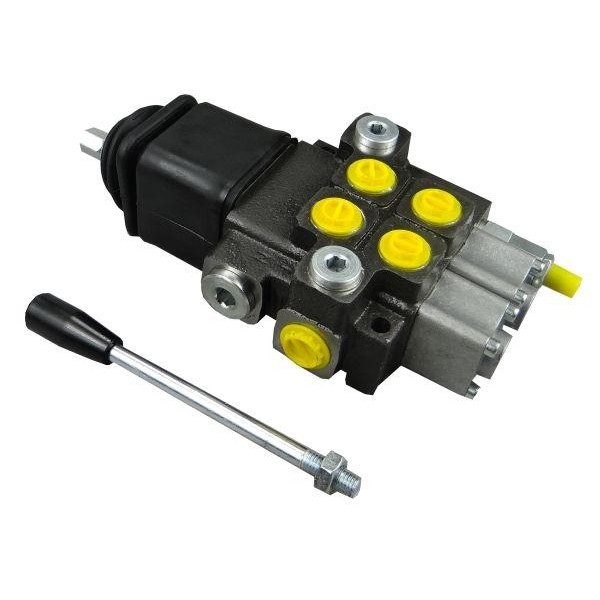 Rozdzielacz hydrauliczny 2-sekcyjny max ROZ40L/2J | Exvi