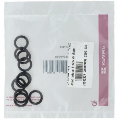 Pierścień uszczelniający o-ring 11x2.5 OR11250VP010 | Exvi