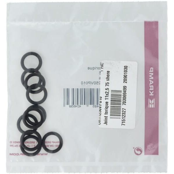 Pierścień uszczelniający o-ring 11x2.5 OR11250VP010 | Exvi
