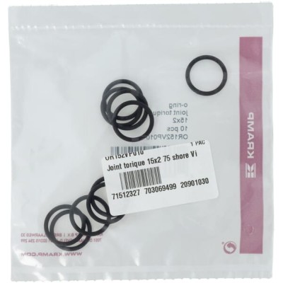 Pierścień uszczelniający o-ring 15x2 mm OR152VP010 | Exvi