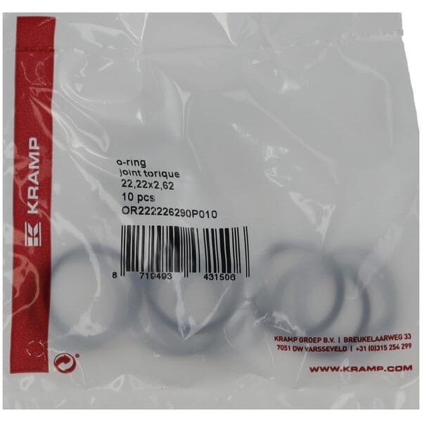 Pierścień uszczelniający o-ring OR222226290P010 | Exvi