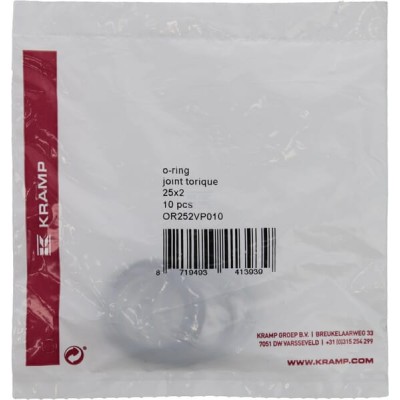 Pierścień uszczelniający o-ring 25x2 mm OR252VP010 | Exvi