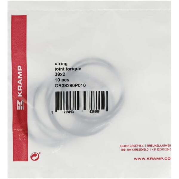 Pierścień uszczelniający o-ring 38x2 mm OR38290P010 | Exvi