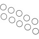 Pierścień uszczelniający o-ring 13x1 mm OR131VP010 | Exvi