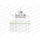 Trójnik hydrauliczny metryczny BBB 7011110808 | Exvi