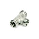 Trójnik hydrauliczny metryczny BBB M45x2 7011113535 | Exvi