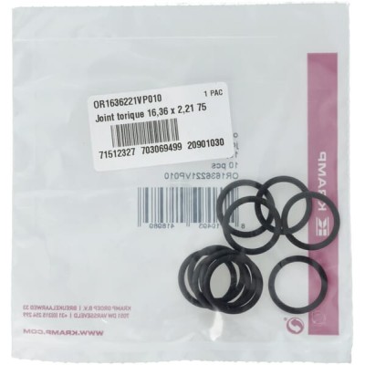 Pierścień uszczelniający o-ring OR1636221VP010 | Exvi