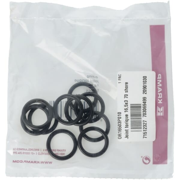 Pierścień uszczelniający o-ring 16.5x3 OR16503P010 | Exvi
