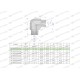 Kolanko hydrauliczne calowe BB 1/8" BSP 5605050202 | Exvi