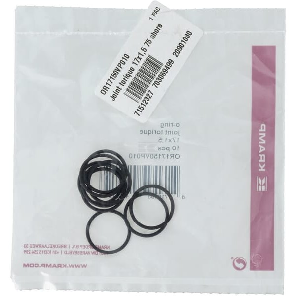 Pierścień uszczelniający o-ring 17x1.5 OR17150VP010 | Exvi