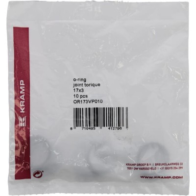 Pierścień uszczelniający o-ring 17x3 mm OR173VP010 | Exvi