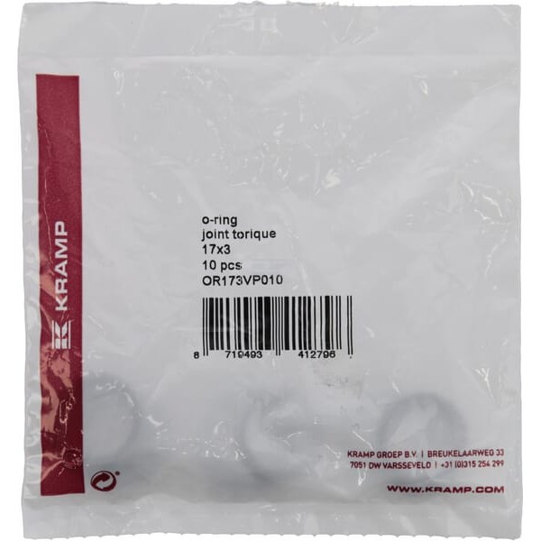 Pierścień uszczelniający o-ring 17x3 mm OR173VP010 | Exvi