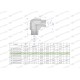 Kolanko hydrauliczne calowe BB 3/8" BSP 5605050606 | Exvi