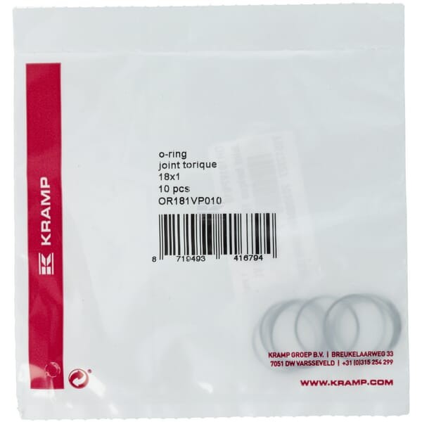 Pierścień uszczelniający o-ring 18x1 mm OR181VP010 | Exvi
