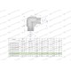 Kolanko hydrauliczne calowe BB 1" BSP 5605051616 | Exvi