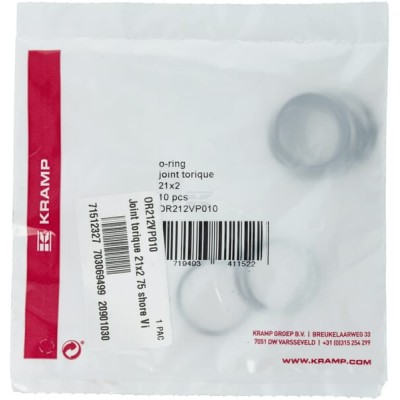 Pierścień uszczelniający o-ring 21x2 mm OR212VP010 | Exvi