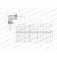Kolanko hydrauliczne metryczne BB M18x1.5 5611111212 | Exvi