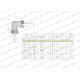 Kolanko hydrauliczne metryczne BB M14x1.5 5611110808 | Exvi