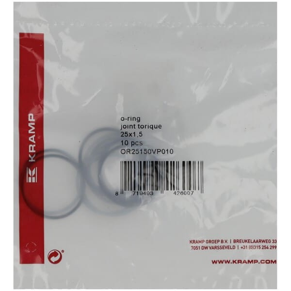 Pierścień uszczelniający o-ring 25x1.5 OR25150VP010 | Exvi