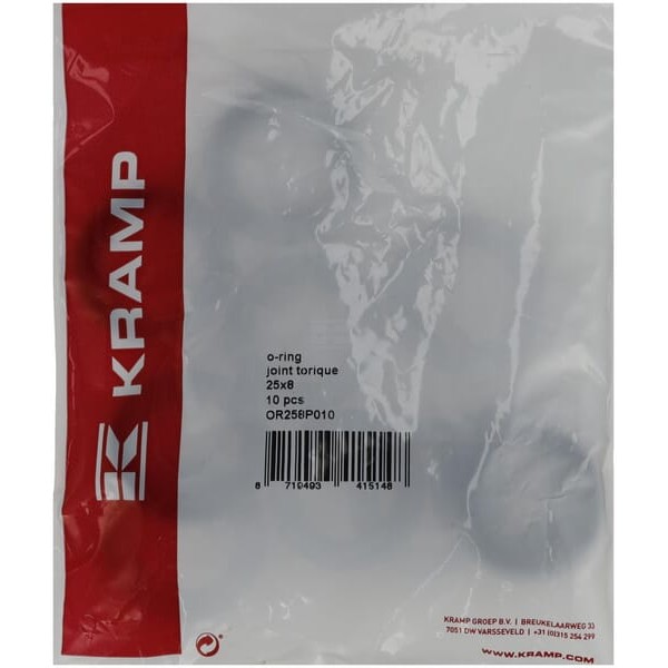 Pierścień uszczelniający o-ring 25x8 mm 75 OR258P010 | Exvi
