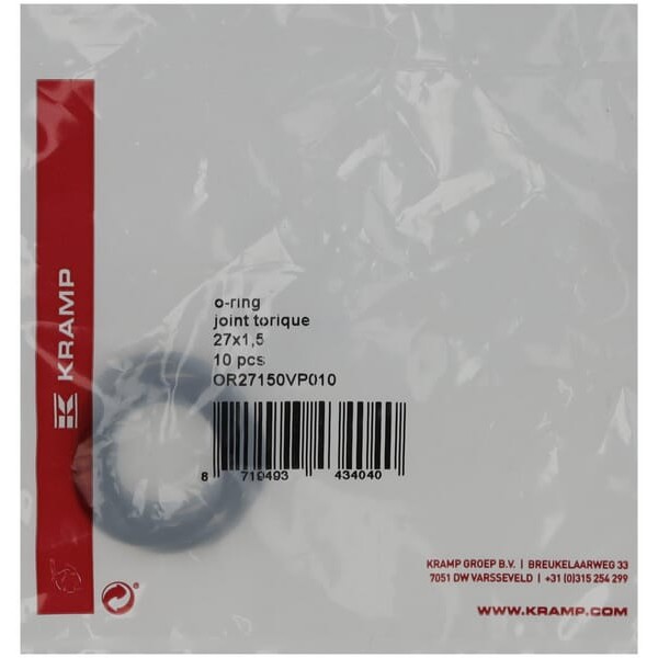 Pierścień uszczelniający o-ring 27x1.5 OR27150VP010 | Exvi