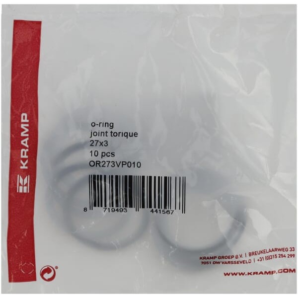 Pierścień uszczelniający o-ring 27x3 mm OR273VP010 | Exvi