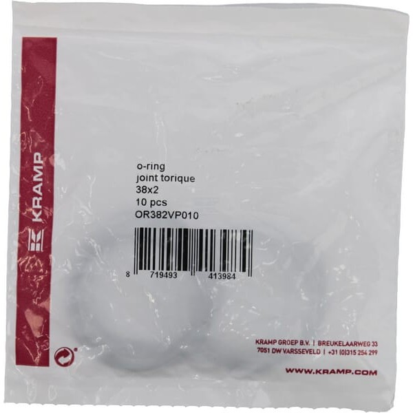 Pierścień uszczelniający o-ring 38x2 mm OR382VP010 | Exvi