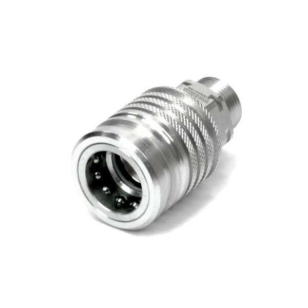 Szybkozłącze hydrauliczne gniazdo EURO V-M22GN | Exvi