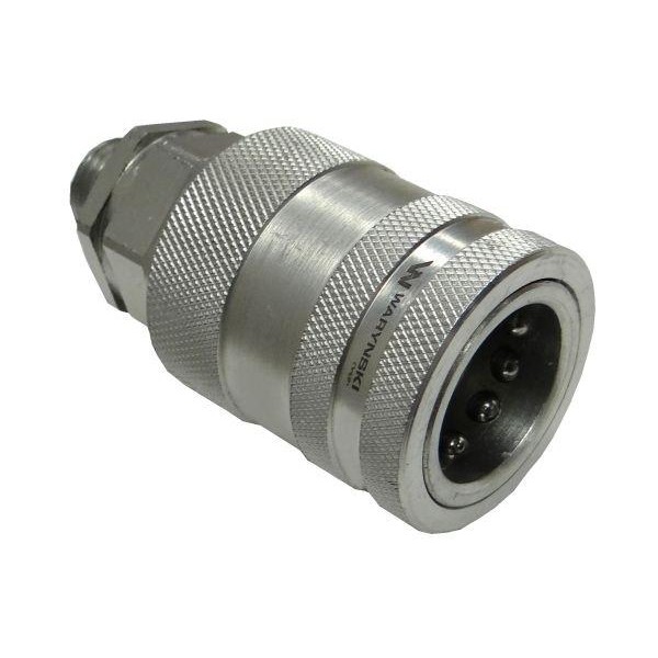 Szybkozłącze hydrauliczne gniazdo WIAM16MZ-PP | Exvi