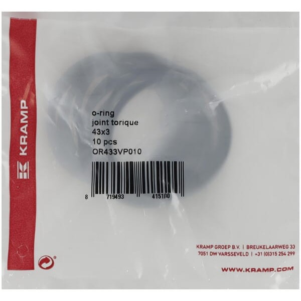 Pierścień uszczelniający o-ring 43x3 mm OR433VP010 | Exvi