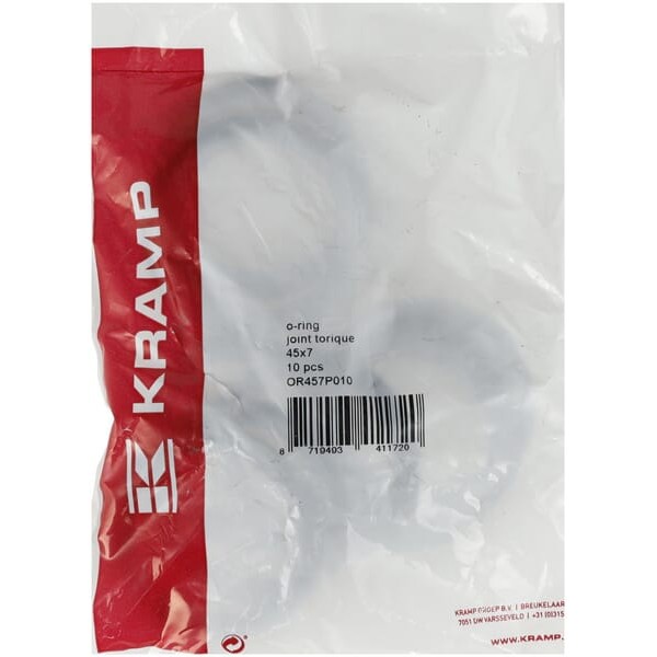 Pierścień uszczelniający o-ring 45x7 mm 75 OR457P010 | Exvi