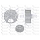 Pokrywa tylna alternatora 0120488205EX 1125884493EX | Exvi