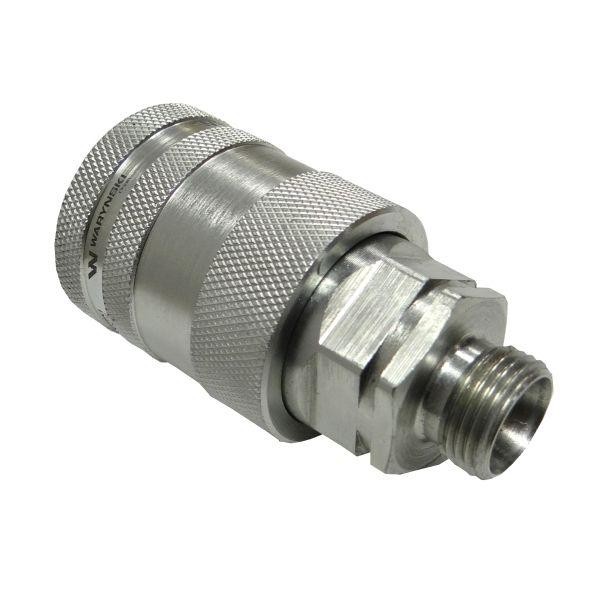 Szybkozłącze hydrauliczne gniazdo WIAM18MZ-PP | Exvi