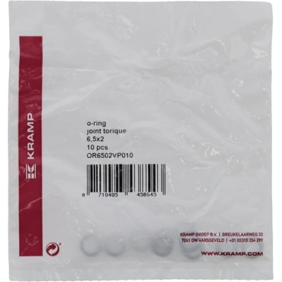 Pierścień uszczelniający o-ring 6.5x2 mm OR6502VP010 | Exvi