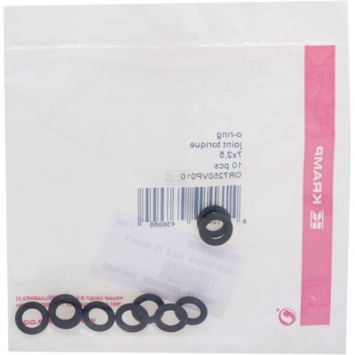 Pierścień uszczelniający o-ring 7x2.5 mm OR7250VP010 | Exvi