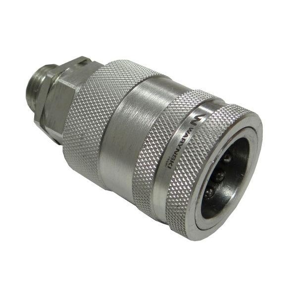 Szybkozłącze hydrauliczne gniazdo WIAM18MZ-PP | Exvi