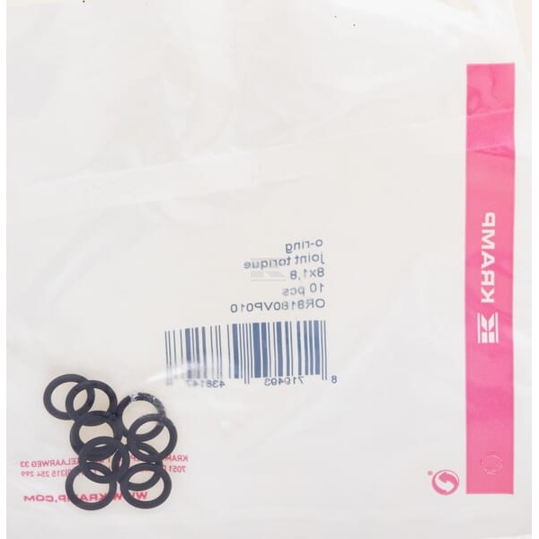 Pierścień uszczelniający o-ring 8x1.8 mm OR8180VP010 | Exvi
