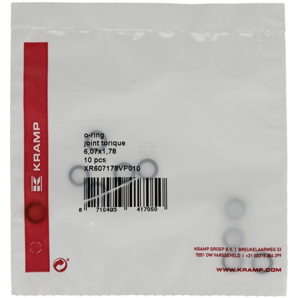 Pierścień x-ring 6.07x1.78 mm 75 Shore XR607178VP010 | Exvi