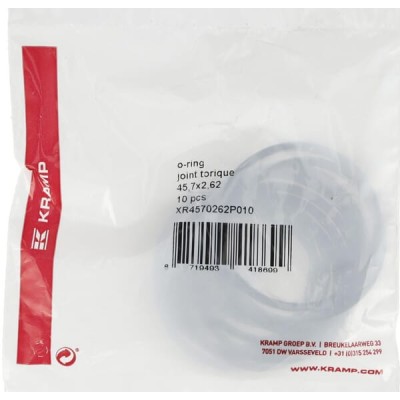Pierścień x-ring 45.7x2.62 mm 70 Shore XR4570262P010 | Exvi