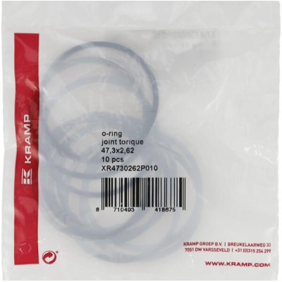 Pierścień x-ring 47.3x2.62 mm 75 Shore XR4730262P010 | Exvi