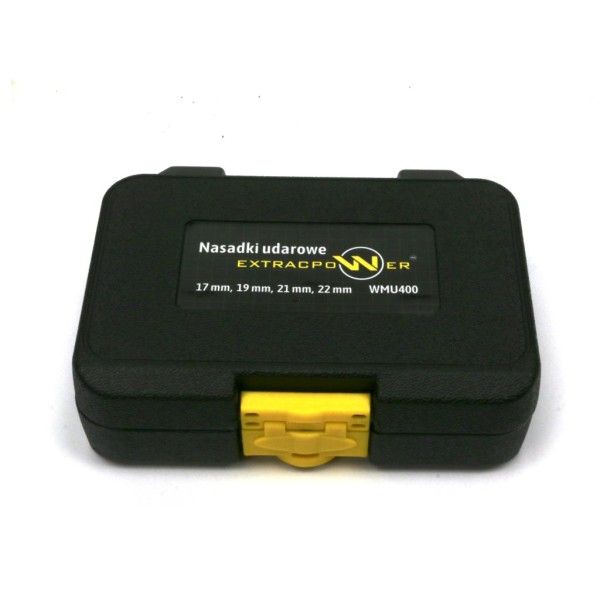 Zestaw nasadek udarowych 1/2 z uchwytem WMU400 | Exvi