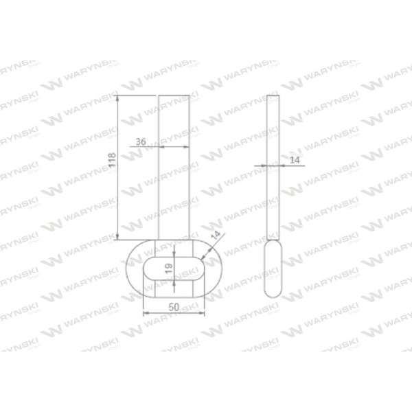 Łańcuch 35-l. 36x118x14 wsuwany klasa 5 2244050021 | Exvi