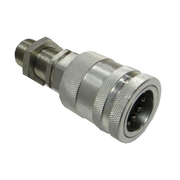 Szybkozłącze hydrauliczne gniazdo long WIAM22MZL-PP | Exvi