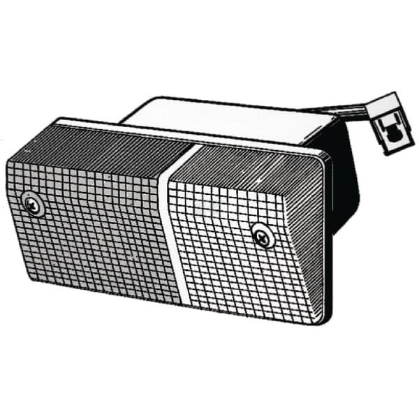 Lampa zespolona kierunkowskazu i postoju 03158000 | Exvi