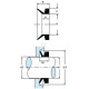 Uszczelnienie klinowe Ø 12 mm, 10 szt. VR12AP010 | Exvi