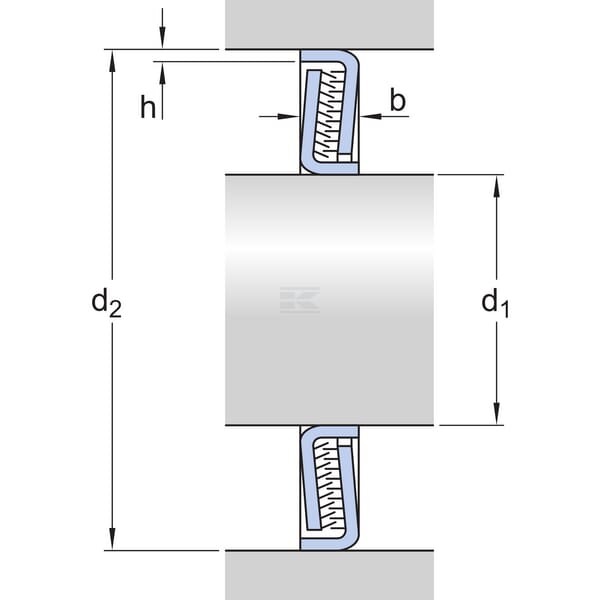 Podkładka uszczelniająca SKF, Z005 Z005FSKF | Exvi